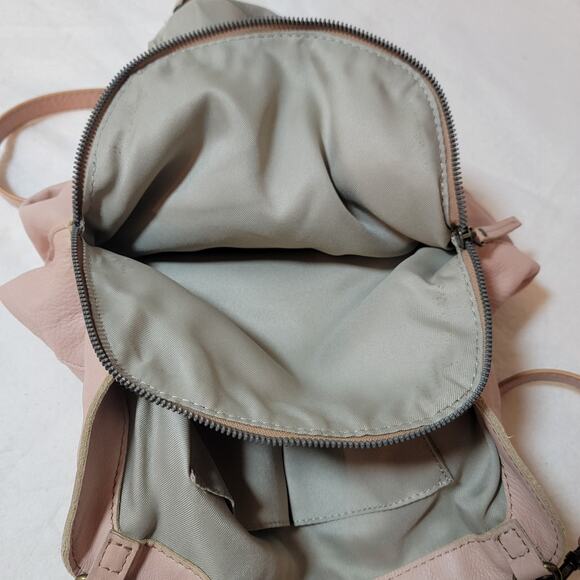 American Leather Co 100% Leather Shoulder Purse Handbag Hobo Austin Triple Entry - Picture 8 of 16